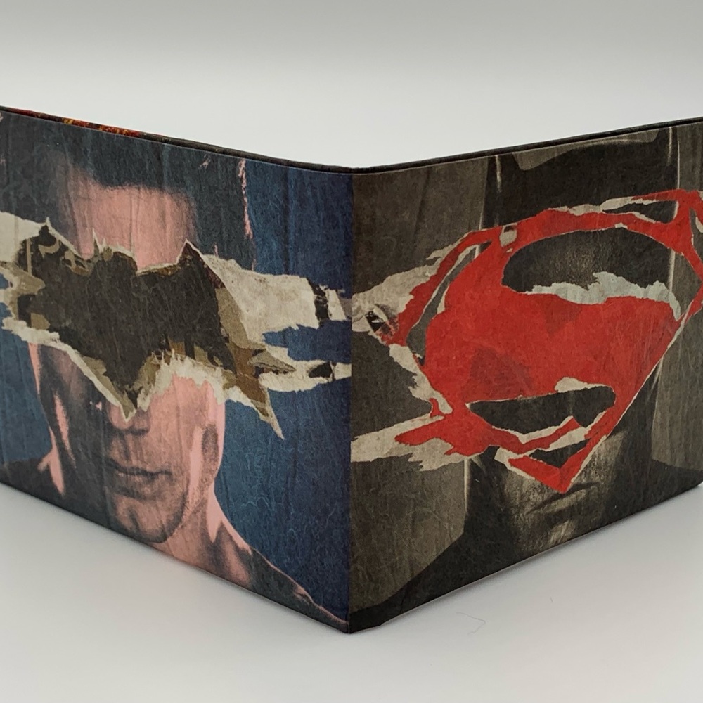 Batman Vs. Superman Lightweight Tyvek Bifold by Mighty Wallet